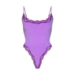 NWT SKIMS ultra violet fits everybody bodysuit 3X